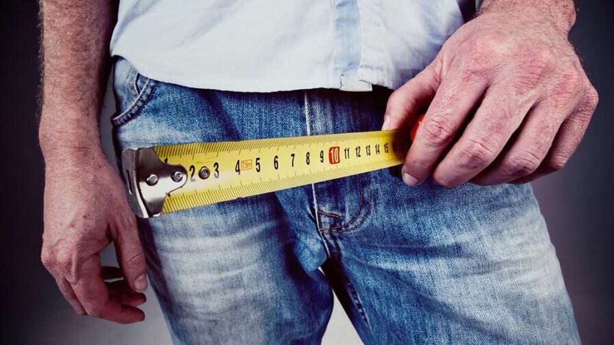 The average penis size of a man during an erection is 13 cm